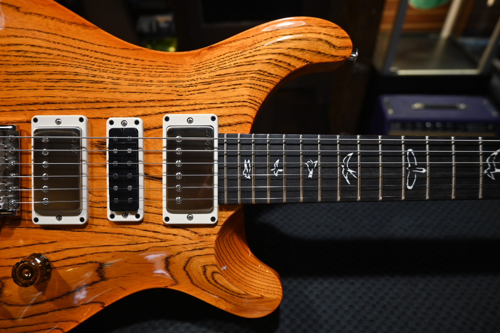 PRS Wood Library Swamp Ash Special - Orange Tabby Guitar #7355 - Danville Music