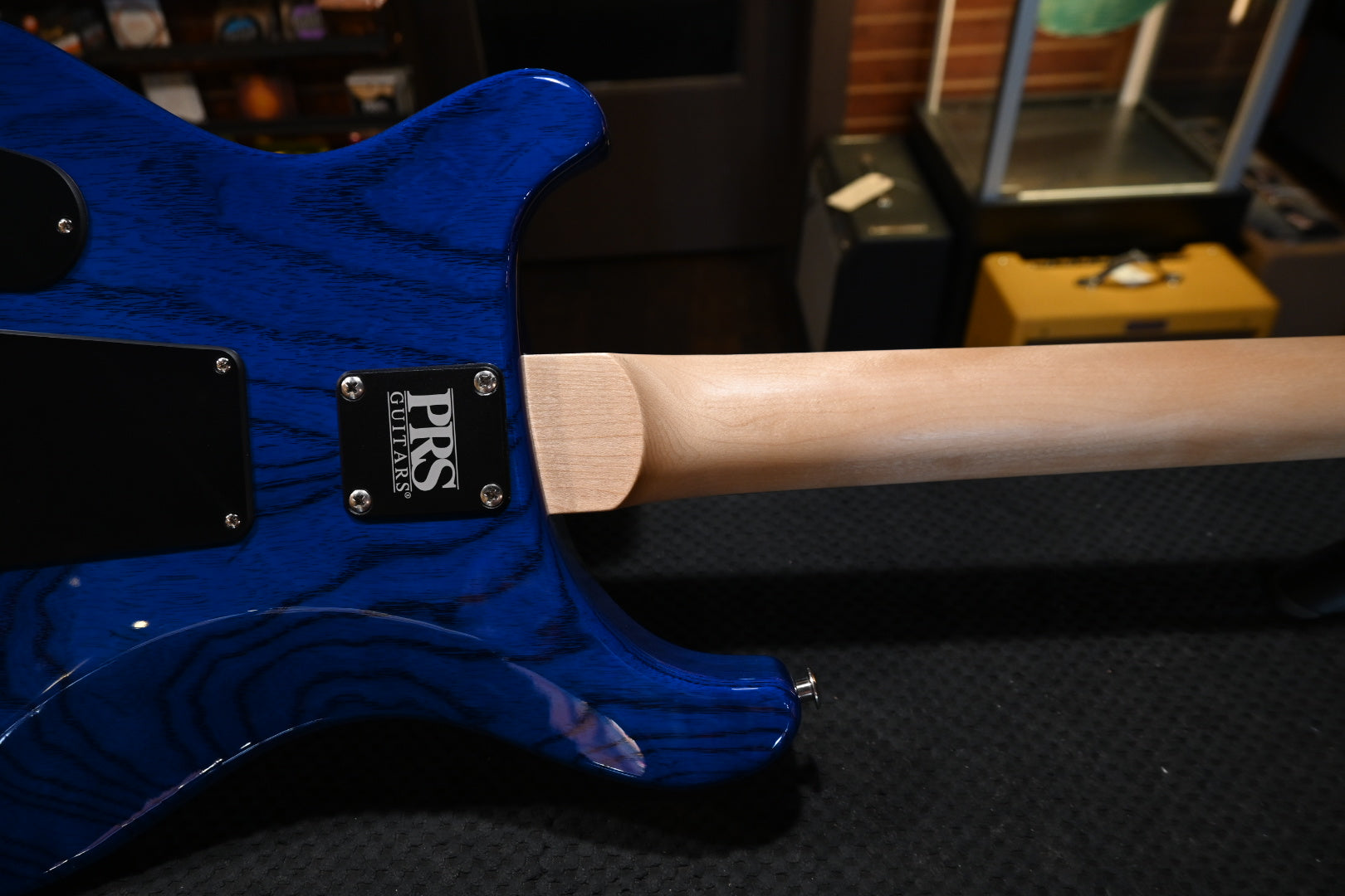PRS Wood Library Swamp Ash Special - Blue Matteo Guitar #1585 - Danville Music