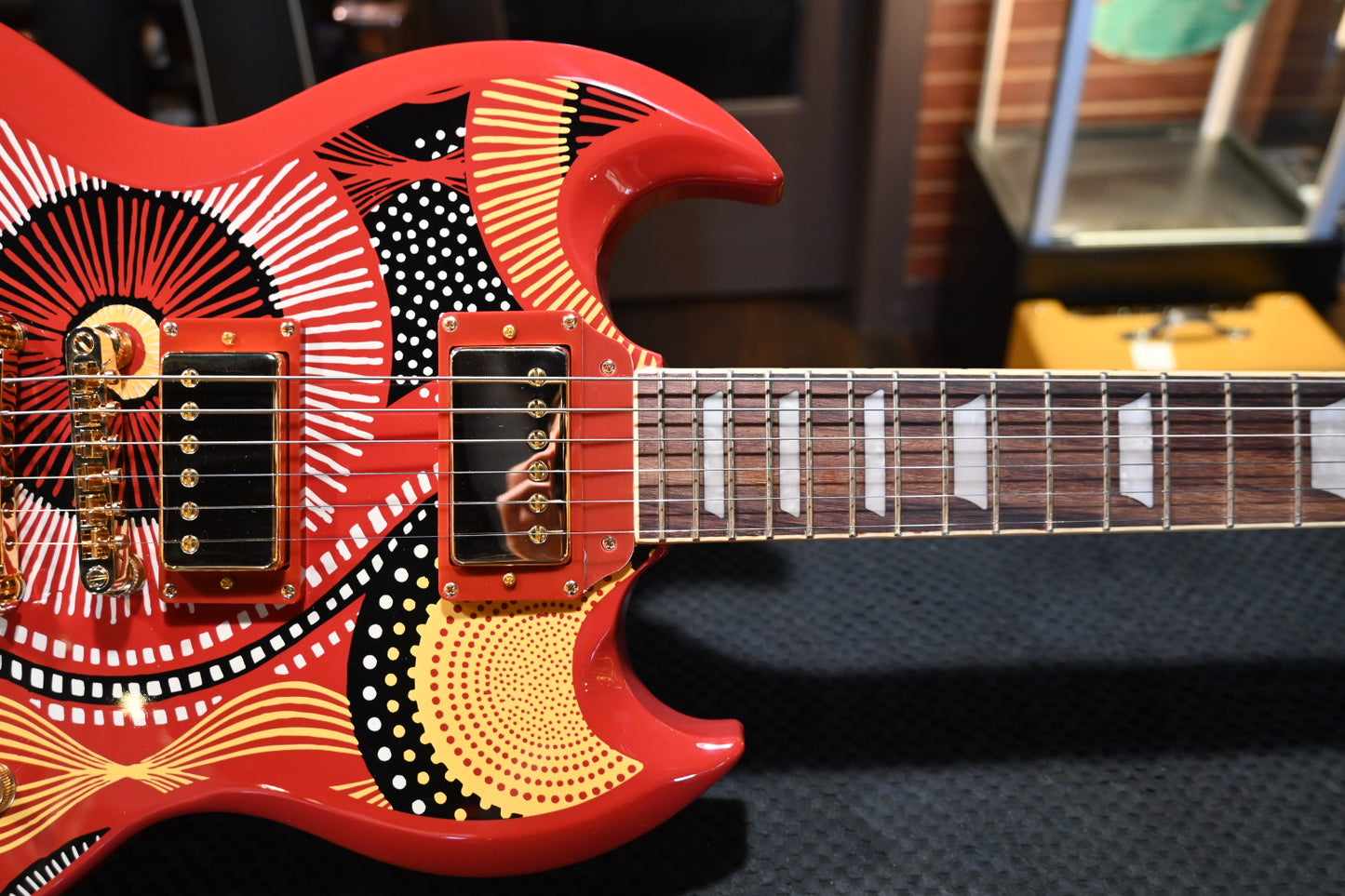 Epiphone Fatoumata Diawara SG - Ember Red Guitar #3327 - Danville Music