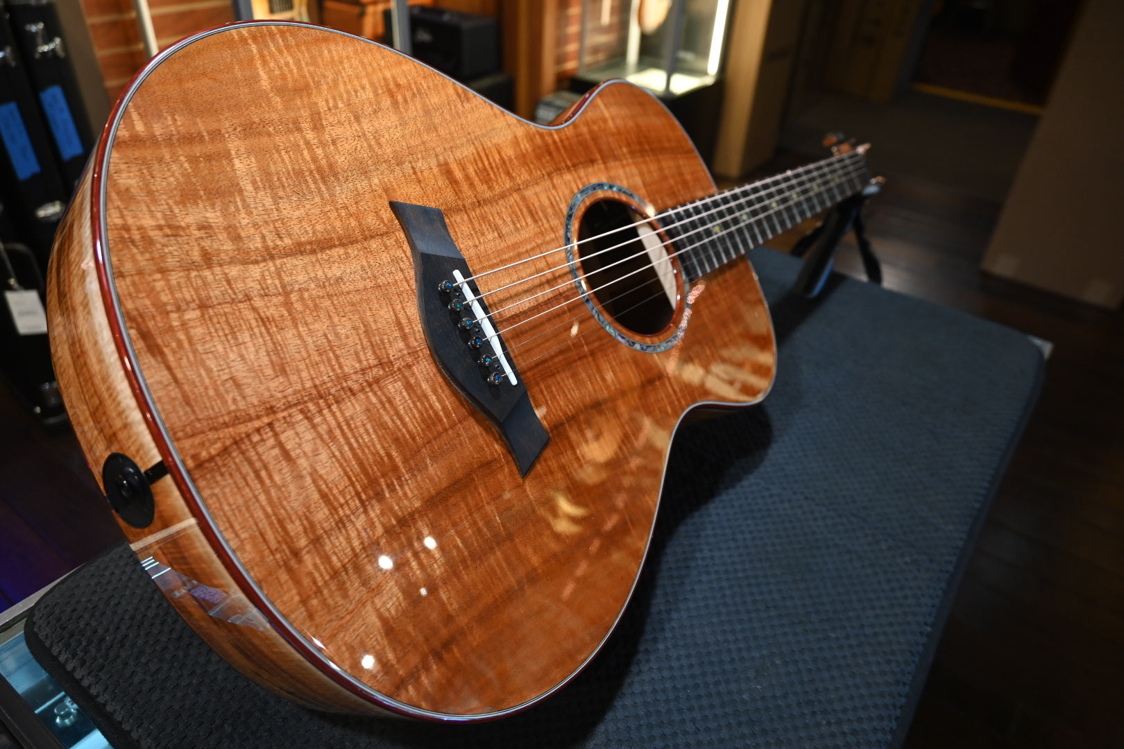 Taylor Custom GC 12-Fret AA Koa/AA Koa Catch #40 #5096 - Danville Music
