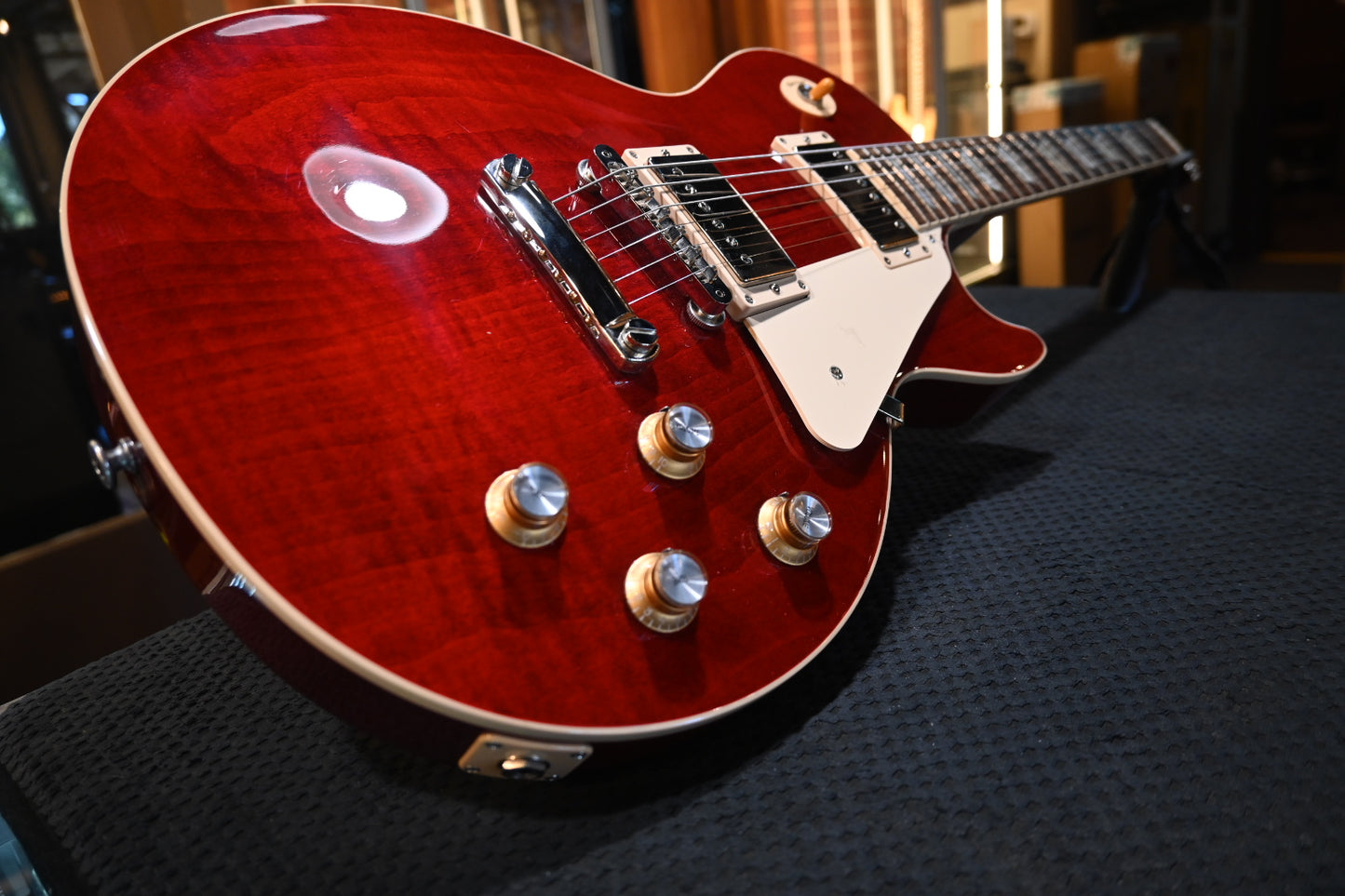 Gibson Les Paul Standard ‘60s Figured Top 2023 - Cardinal Red Guitar #0020 - Danville Music