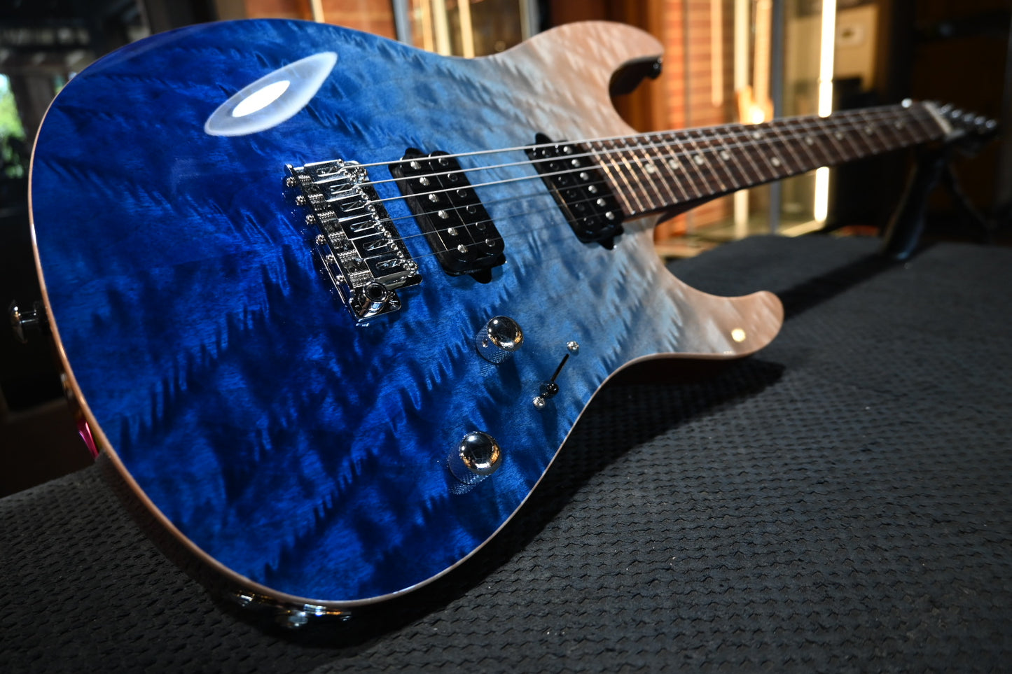 Suhr Modern Set Neck LE - Blue Fade Guitar #4888 USED - Danville Music