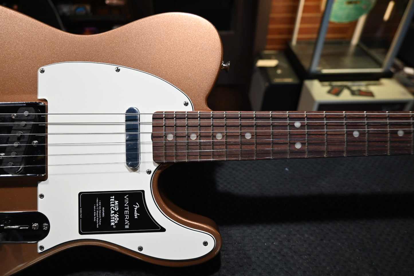 Fender Vintera III Mid ‘60s Telecaster - Firemist Gold Guitar #2286 - Danville Music