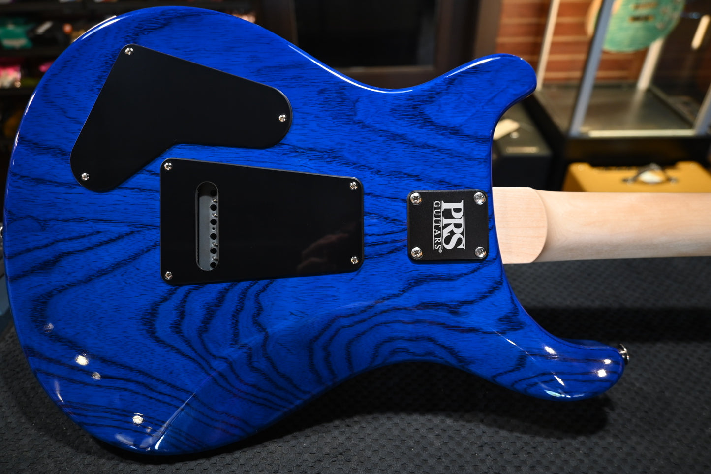 PRS Wood Library Swamp Ash Special - Blue Matteo Guitar #1585 - Danville Music