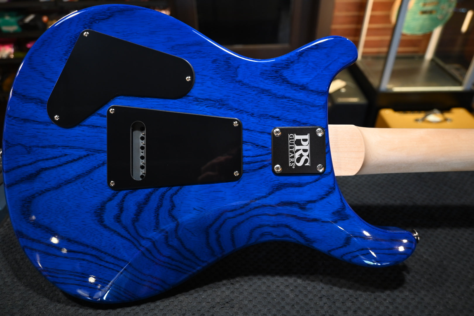 PRS Wood Library Swamp Ash Special - Blue Matteo Guitar #1585 - Danville Music