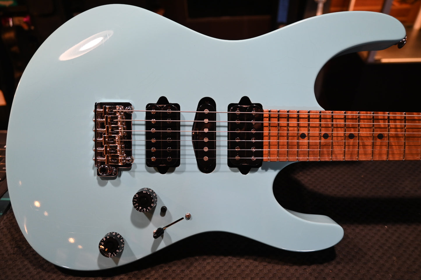 Suhr Modern Antique Limited Edition - Daphne Blue Guitar #9370 USED