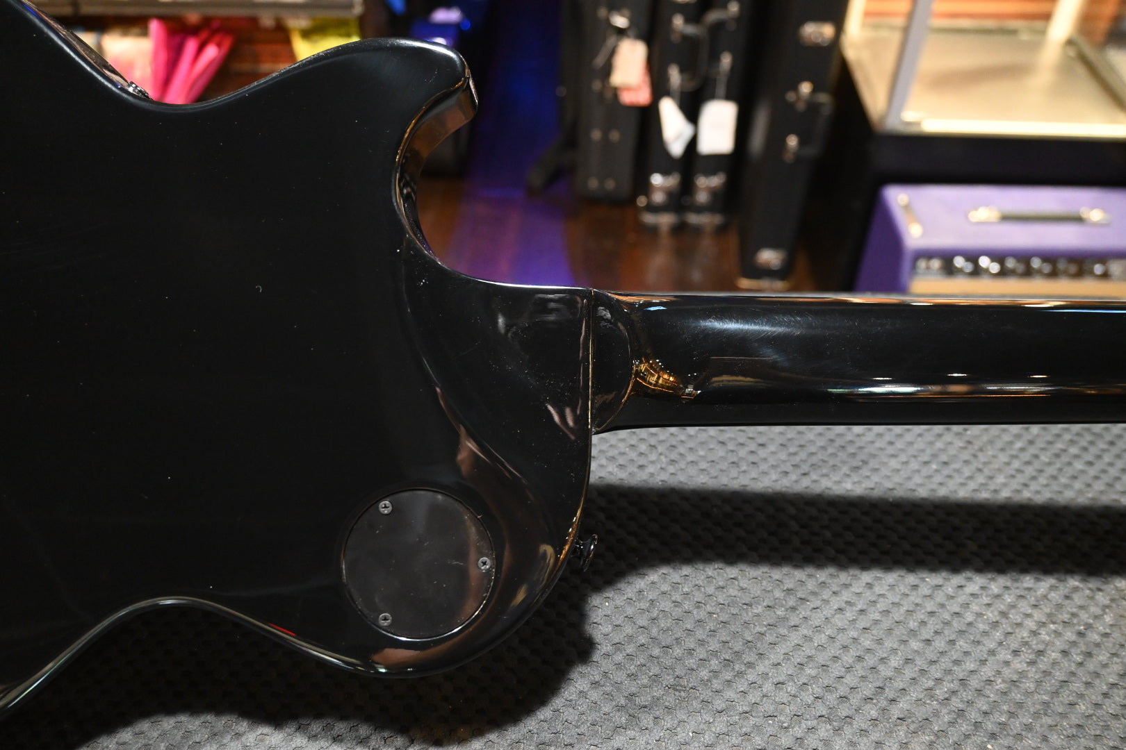 Gibson Les Paul Studio Session - Translucent Ebony Burst Guitar #0255 - Danville Music