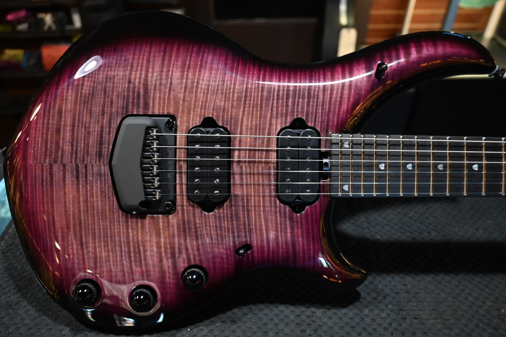 Music Man Majesty Premium Select Strawberry Moon Guitar 1695