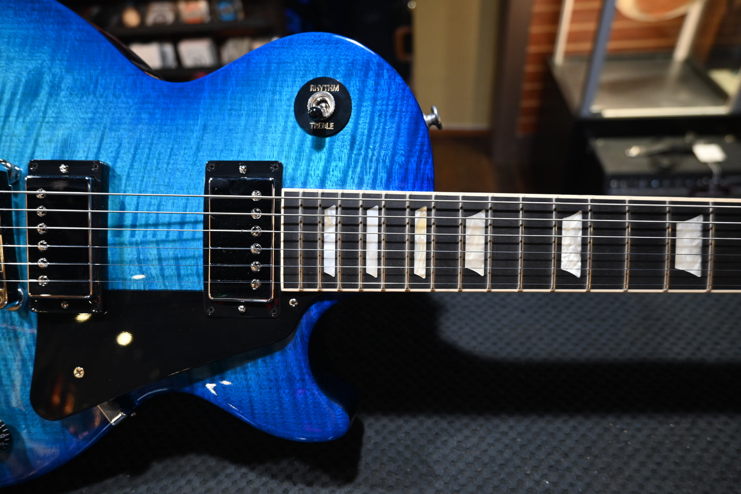 Gibson Les Paul Studio Session - Cobalt Burst Guitar #0202