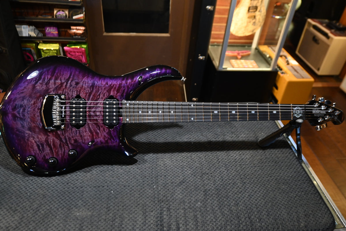 Music Man Majesty Premium Select 6 - Purple Nebula II Guitar #1108
