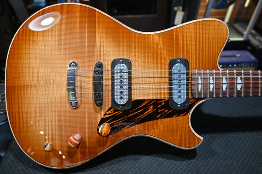 Powers Electric A-Type Select Maple FF42 Hard Tail 2025 - Wild Honey Burst Guitar #B101