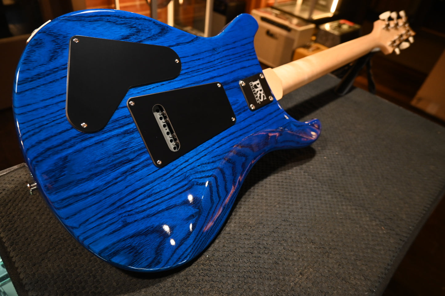 PRS Wood Library Swamp Ash Special - Blue Matteo Guitar #1584