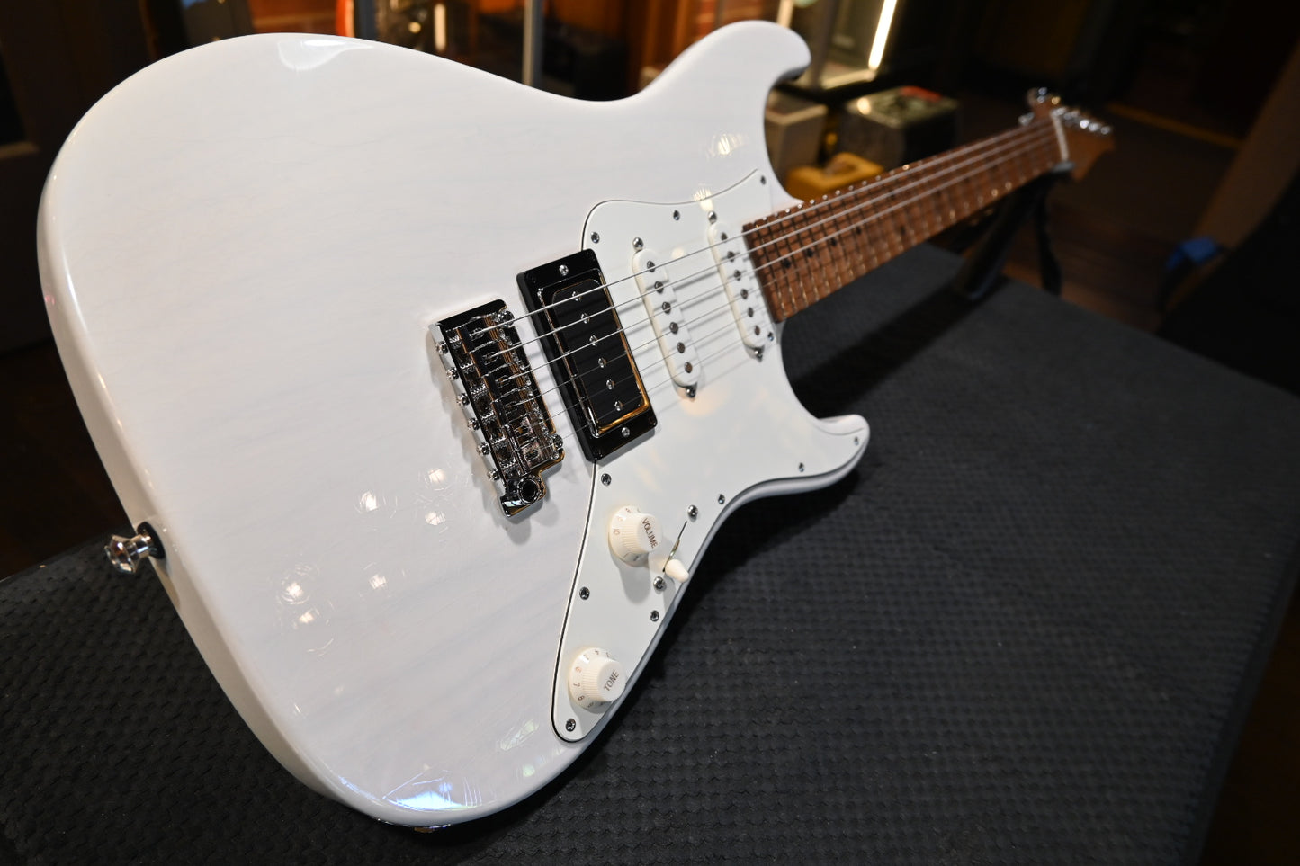 Suhr Pete Thorn Signature Series Traditional 90 - Trans White Guitar #9364 USED