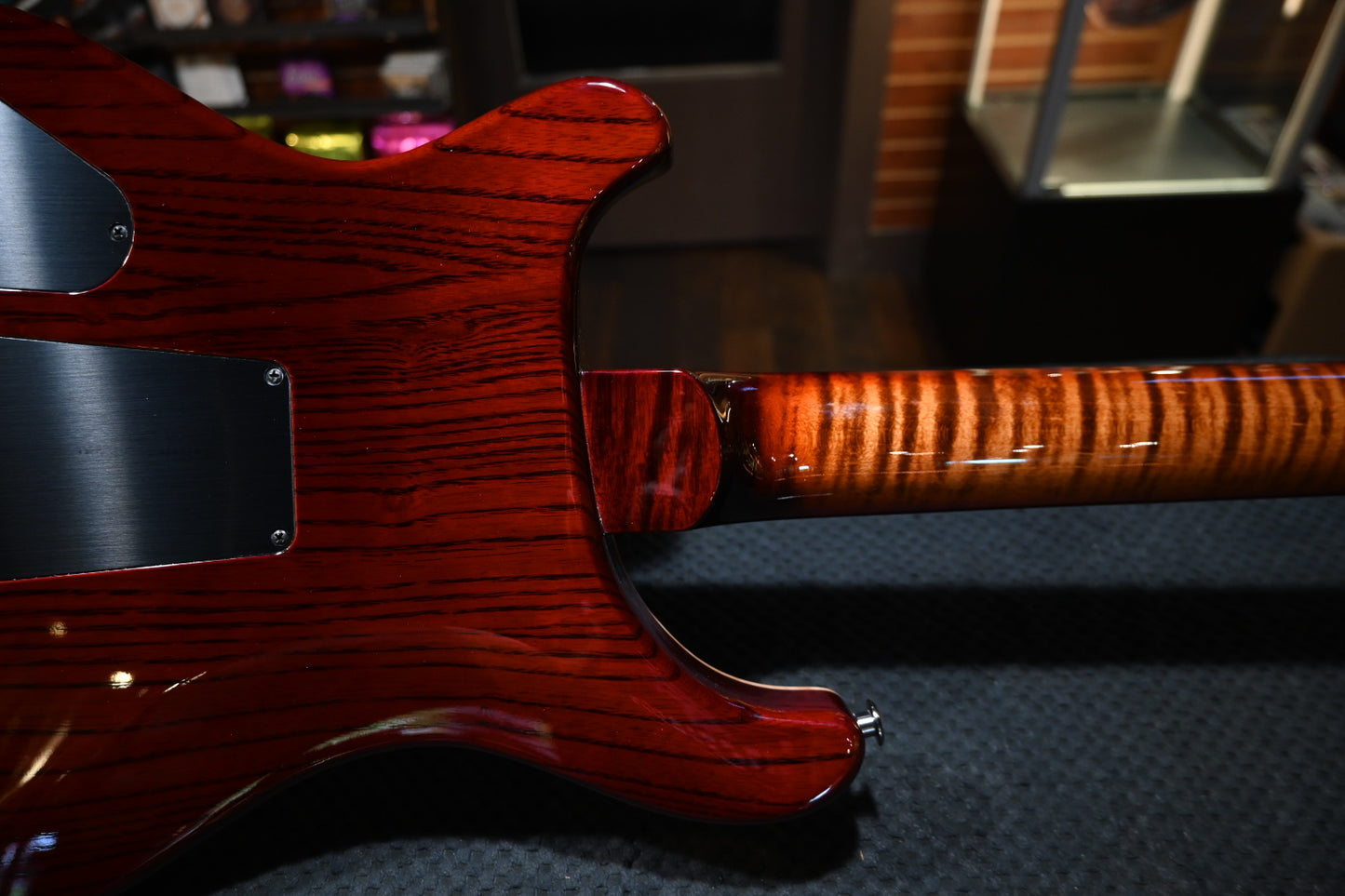 PRS Wood Library DGT 10-Top Ebony - Copperhead Cherry Burst Guitar #2554