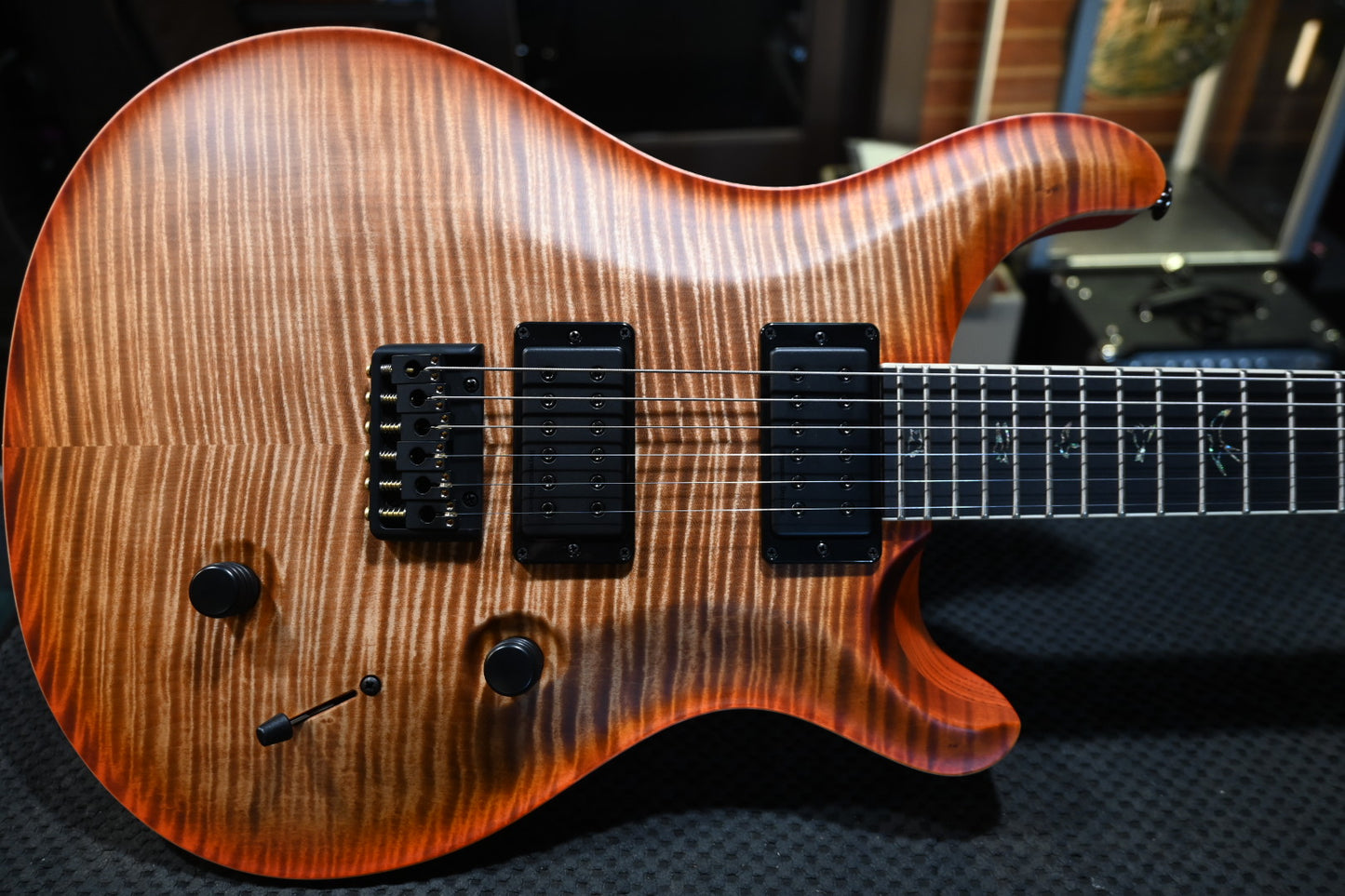 PRS Wood Library Holcomb 10-Top - Autumn Sky Satin Guitar #0437