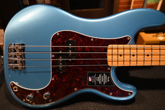 Fender American Professional Classic Precision Bass - Faded Lake Placid Blue Bass #8298