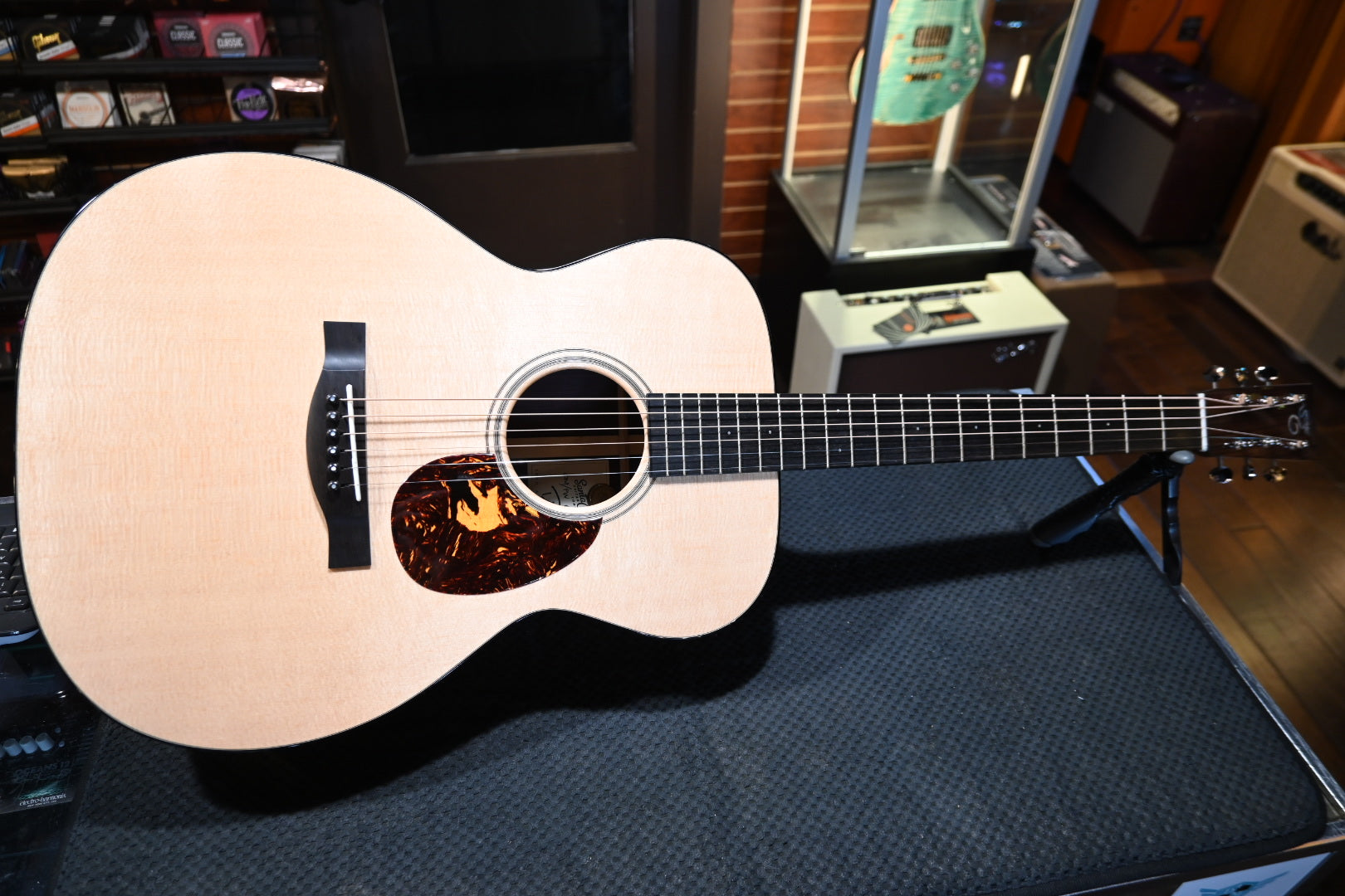 Santa Cruz OM Pre War 50th Anniversary Limited Edition Guitar #6443 - Danville Music