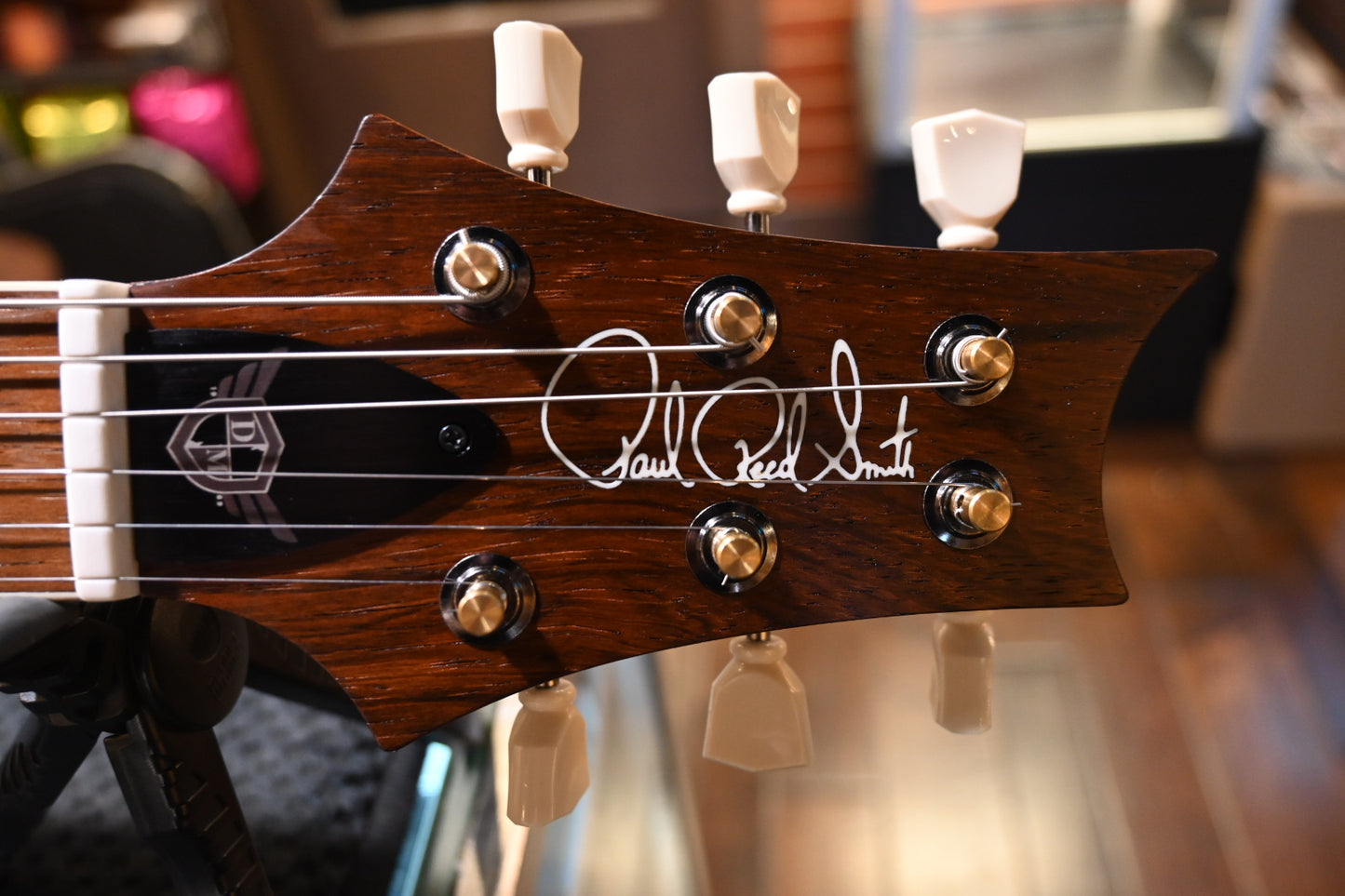 PRS Wood Library McCarty 594 Semi-Hollow Danville Music 35th Anniversary Artist Top 2024 - Gold Storm Fade Guitar #2871