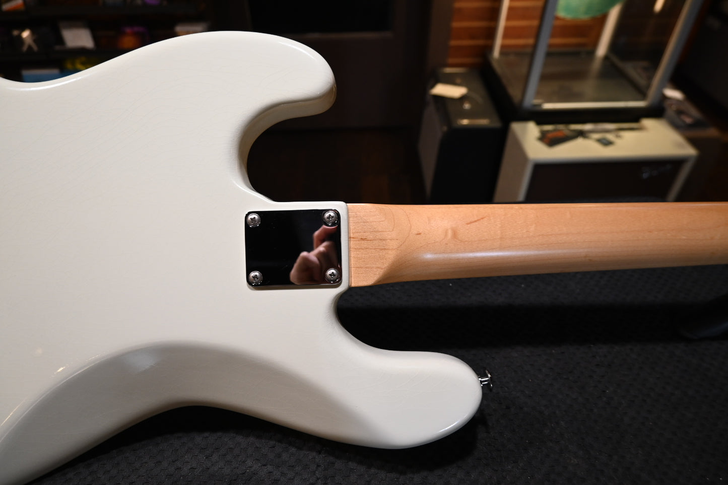 Suhr Classic J Antique - Olympic White Bass #0504 USED - Danville Music