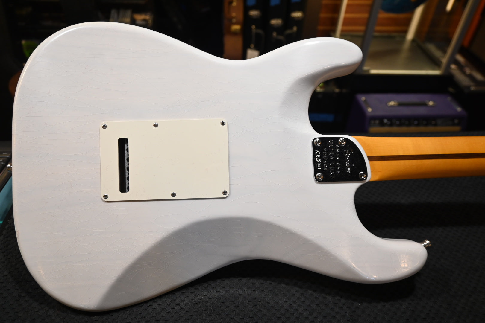 Fender American Ultra Lux Vintage ‘50s Stratocaster - White Blonde Guitar #2879 - Danville Music