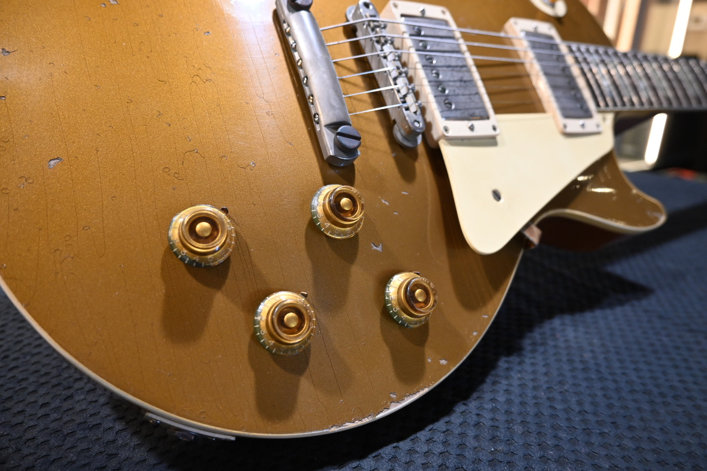 Gibson Custom Shop 1957 Les Paul Standard Reissue Murphy Lab Ultra Heavy Aged - Mustard Gold Guitar #6604
