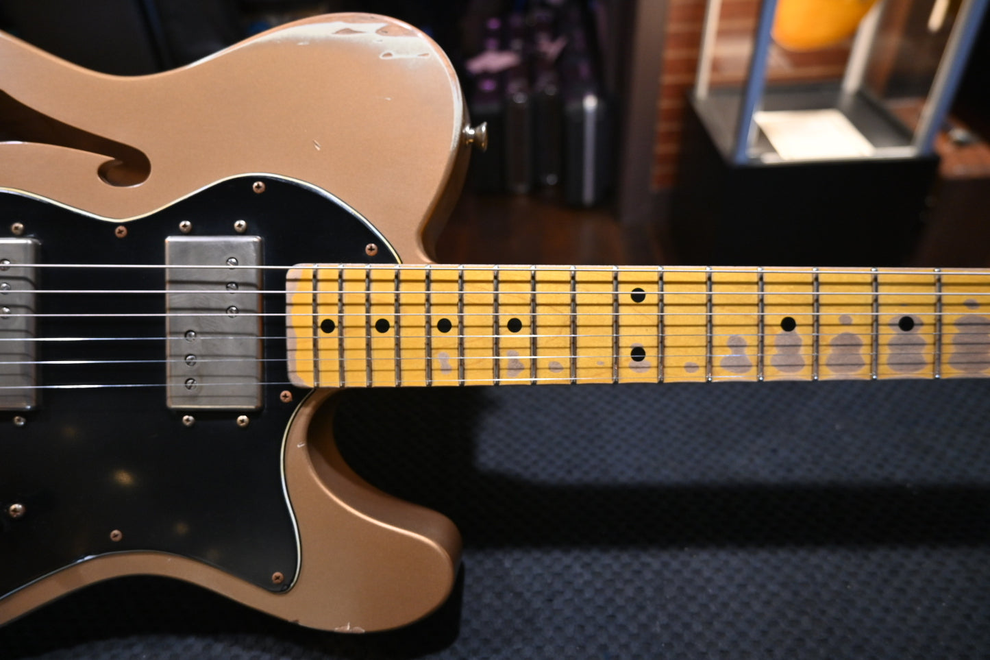 Nash T-52 Thinline Relic - Gold #O410 PRE-OWNED - Danville Music