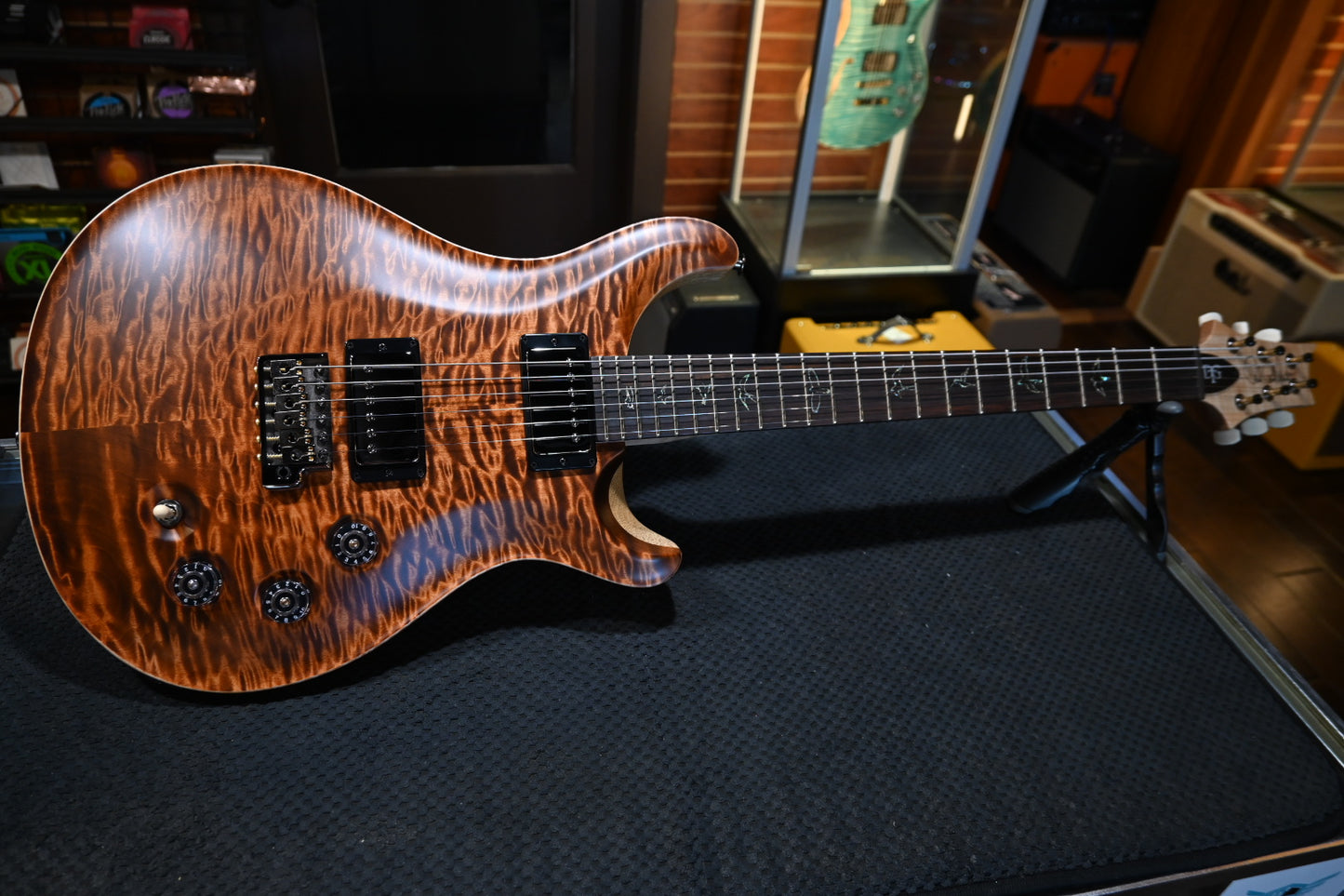 PRS Wood Library DGT 10-Top Quilt - Copperhead Satin Guitar #2068 - Danville Music