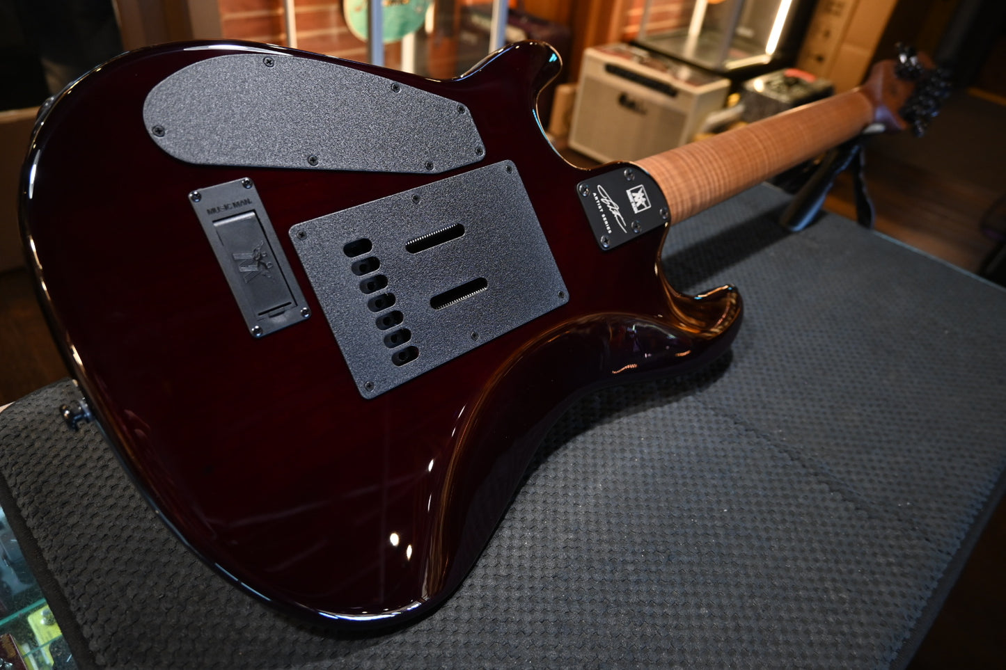Music Man Jason Richardson 7-String Cutlass HT - Death Mountain Guitar #3530 - Danville Music