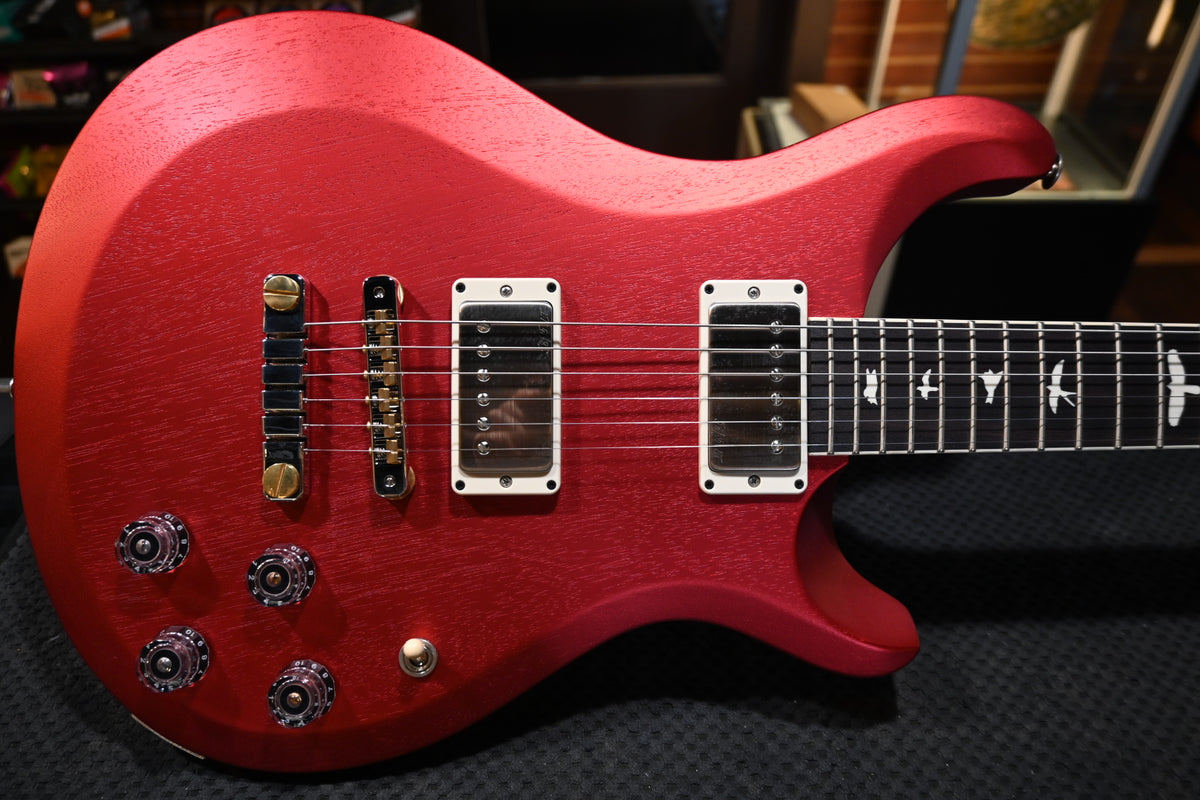 PRS S2 McCarty 594 Thinline Standard Satin - Red Apple Metallic Guitar #5050