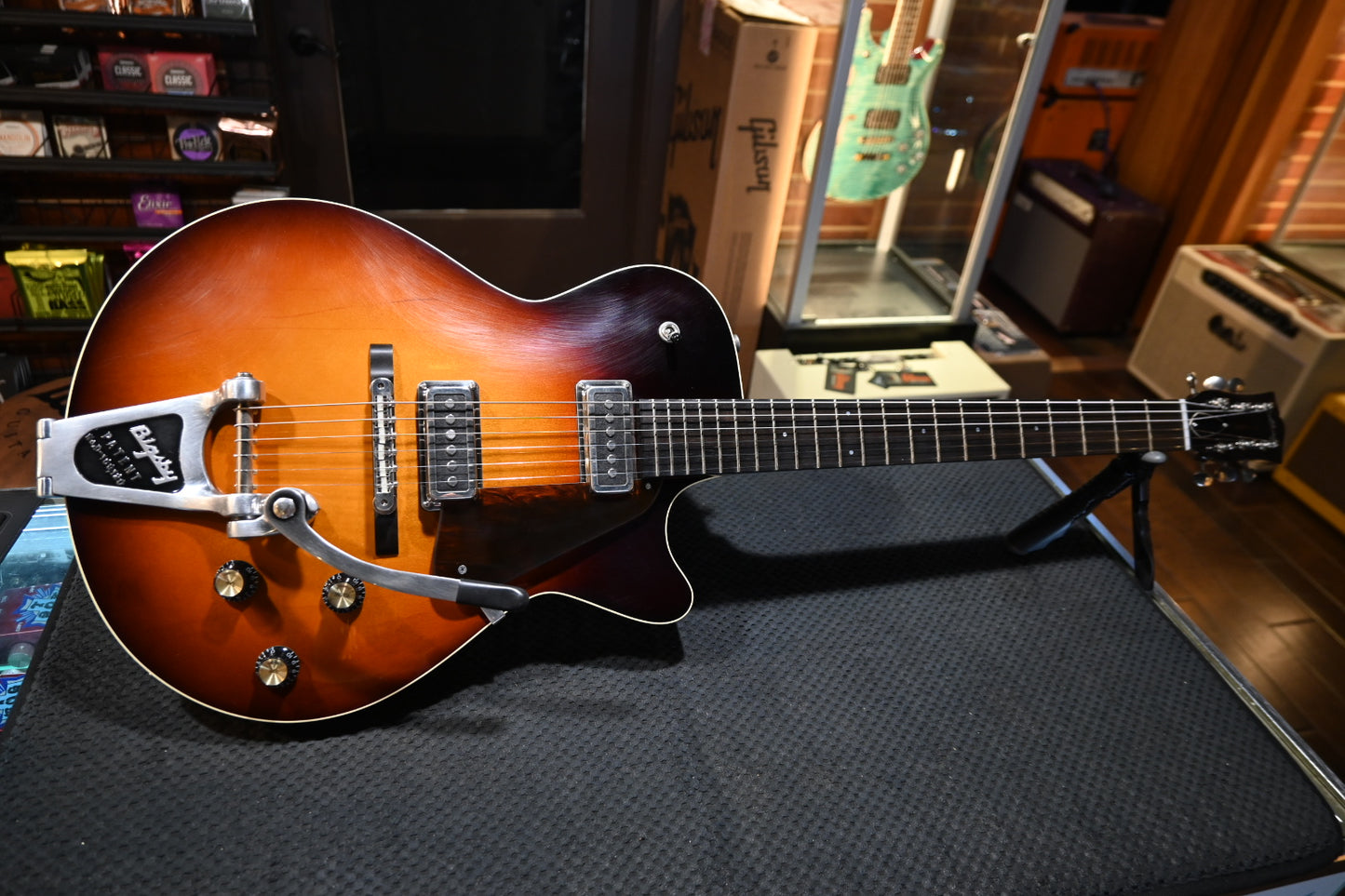 Collings 470 JL Julian Lag Signature - Antiqued Sunburst Guitar #5648 - Danville Music