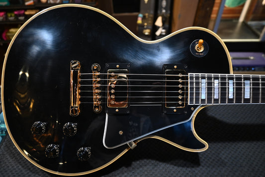 Gibson Custom Shop Les Paul Custom 2-Pickup VOS - Ebony Guitar #1904