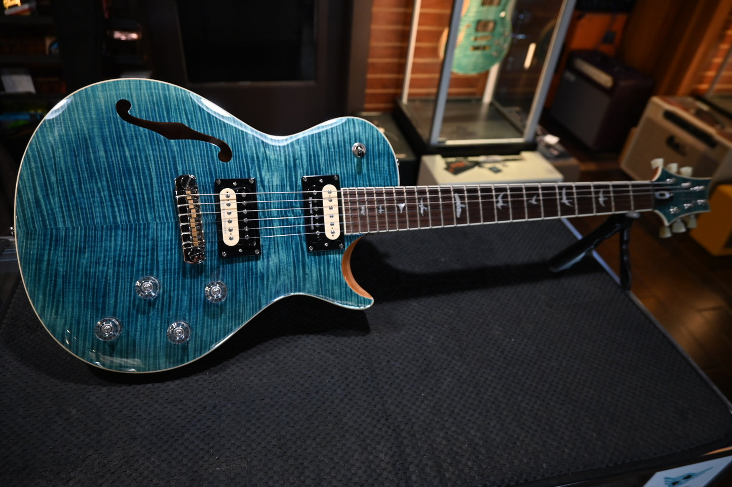 PRS SE Zach Myers - Myers Blue Guitar #0597 USED - Danville Music