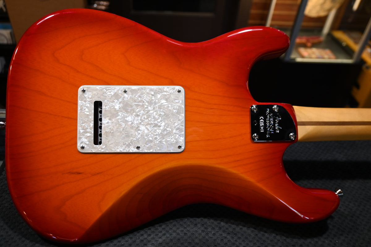 Fender American Professional Stratocaster - Aged Cherry Burst Guitar #0134
