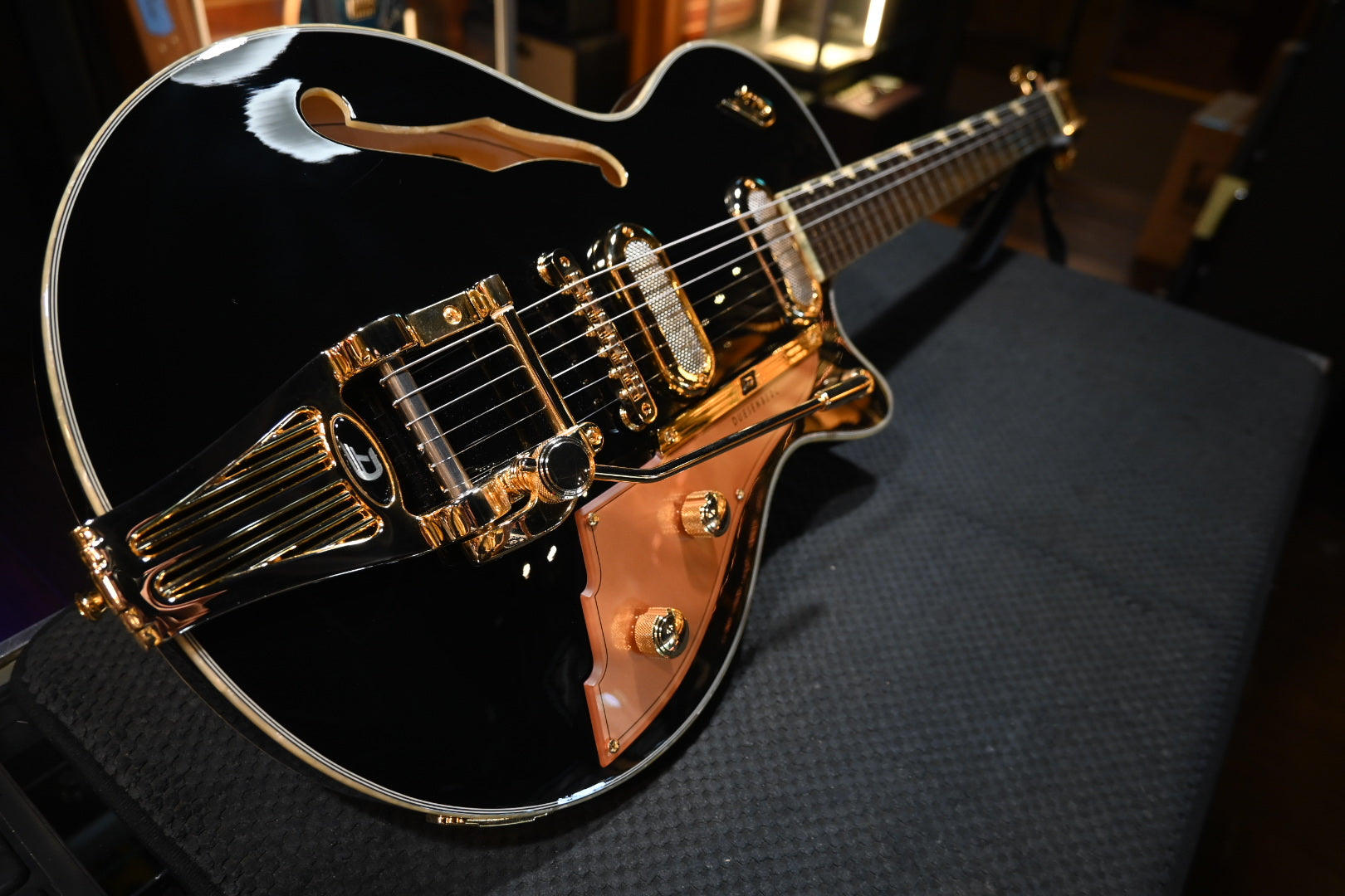 Duesenberg Starplayer TV Phonic - Black Guitar #0379 USED - Danville Music