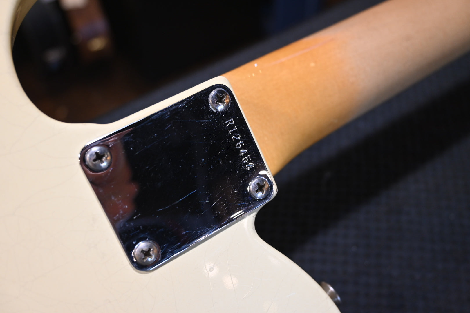 Fender Custom Shop Wildwood 10 1959 Telecaster Journeyman 2023 - Faded Aged Vintage White Guitar #6454 - Danville Music