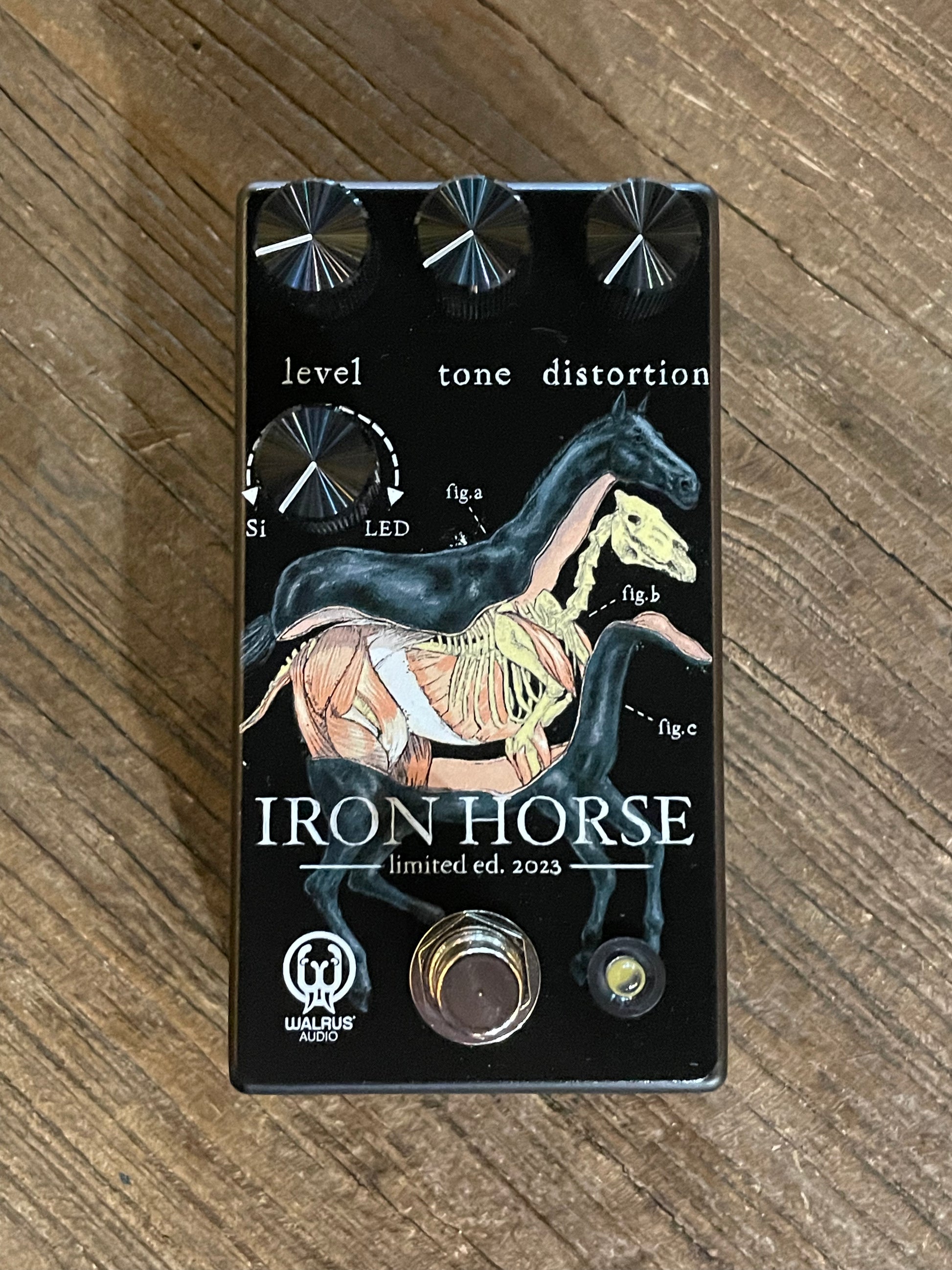 iron horse pedal Walrus Audio Iron Horse LM308 2023 Halloween Limited Edition