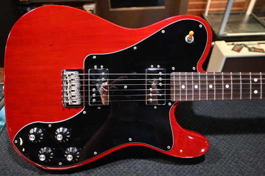Fender Limited Edition American Professional Telecaster Deluxe - Crimson Red Guitar #5993 - Danville Music
