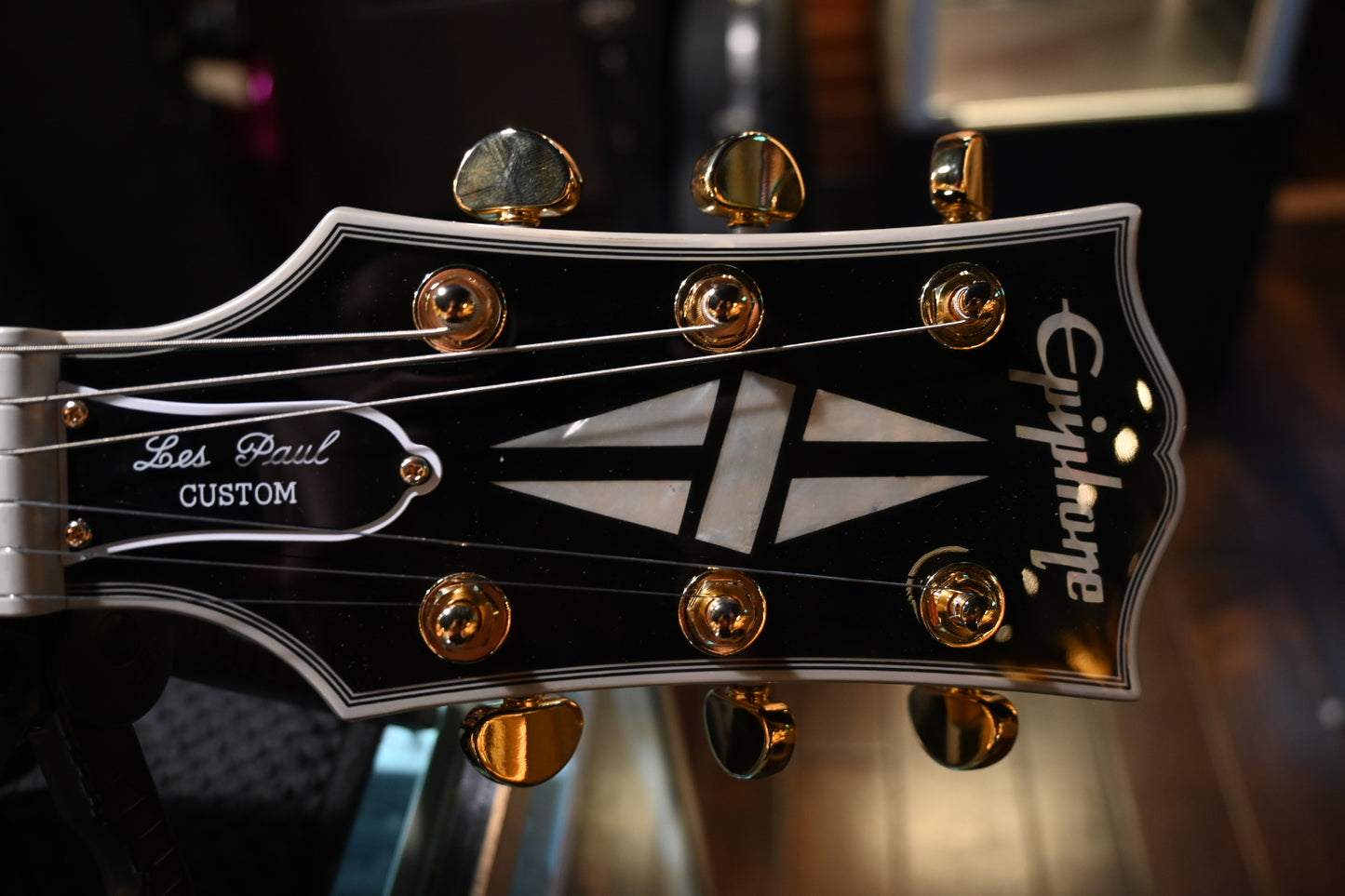 Epiphone Les Paul Custom - Ebony Guitar #2872