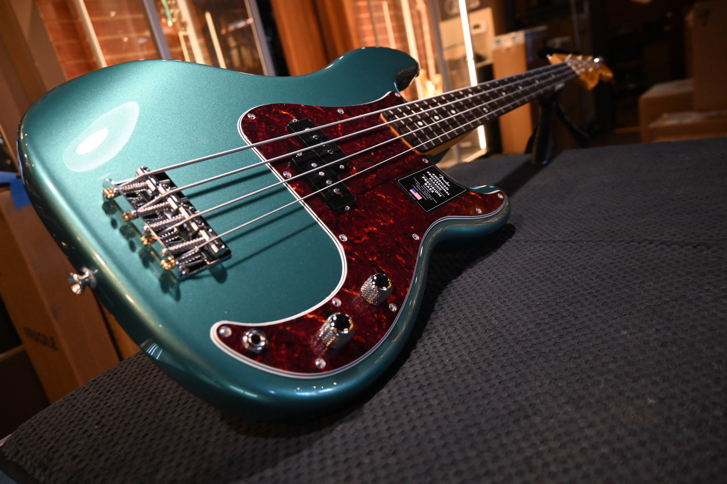 Fender American Professional Classic Precision Bass - Faded Sherwood Green Metallic Bass #2472