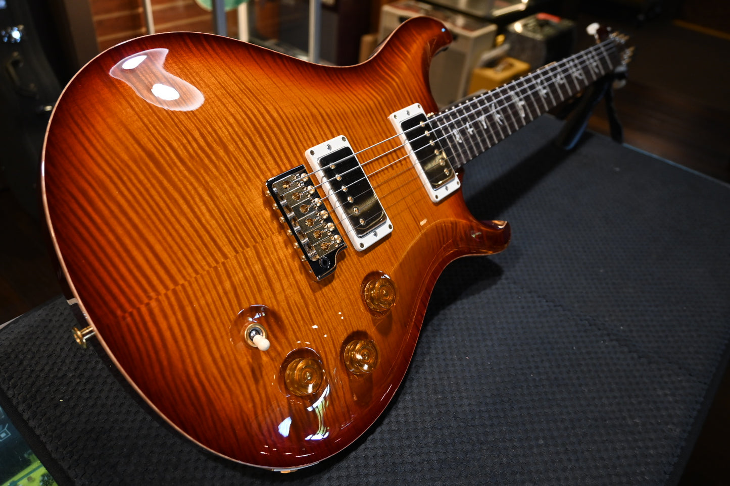 PRS DGT 10-Top 2024 - Dark Cherry Sunburst Guitar #6034 - Danville Music