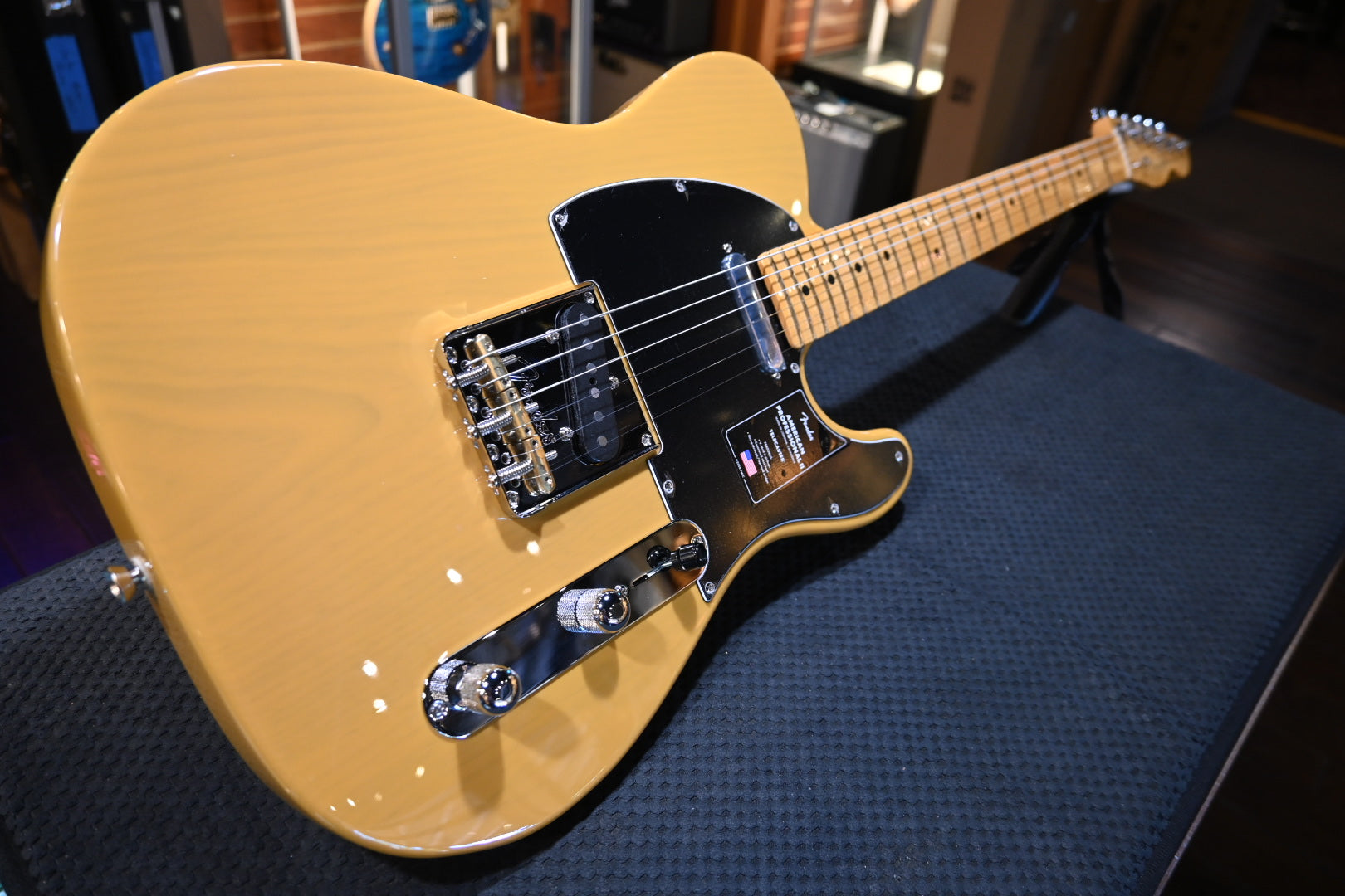Fender American Professional II Telecaster - Butterscotch Blonde Guitar #0984 - Danville Music