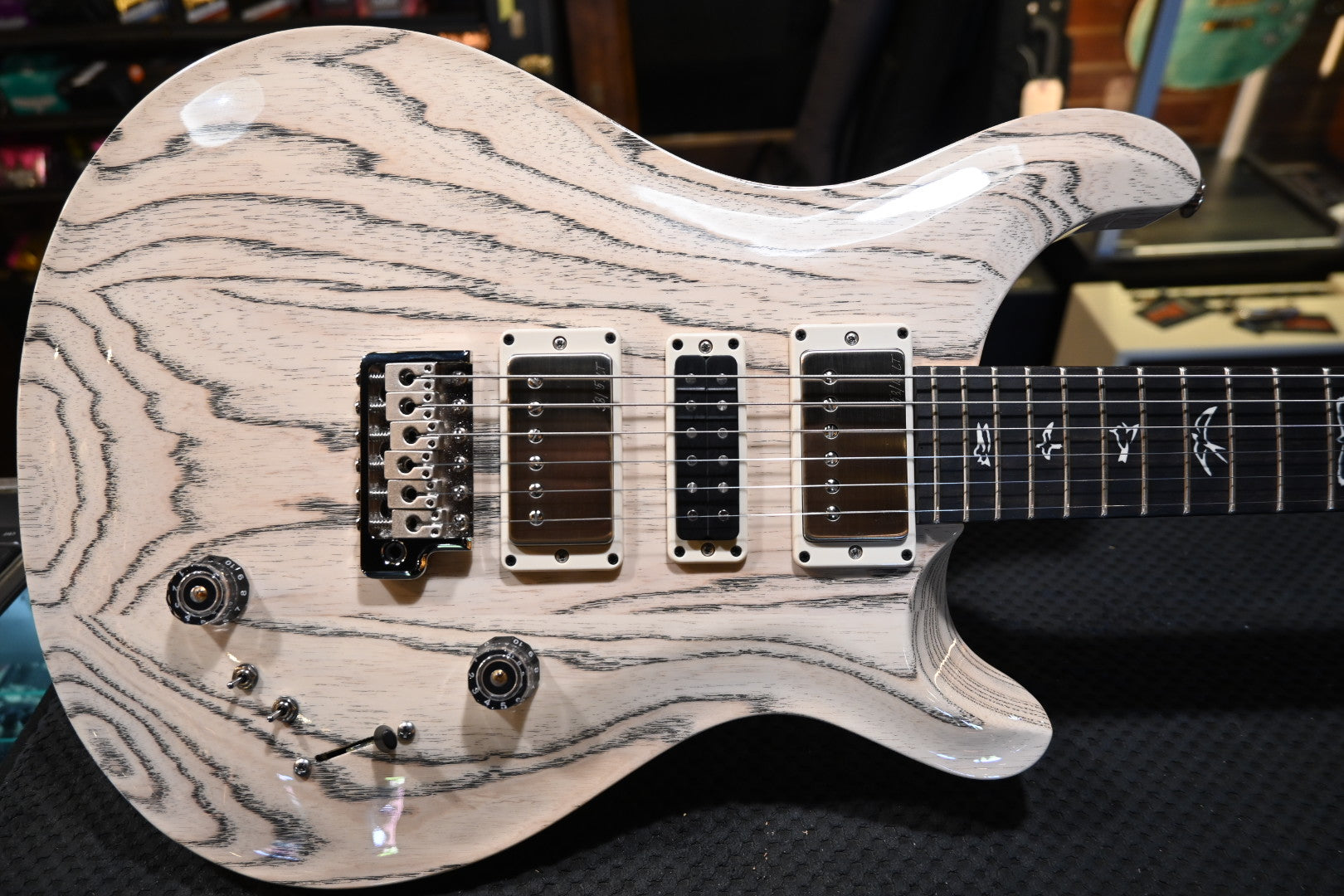 PRS Wood Library Swamp Ash Special - White Doghair Guitar #7359 - Danville Music