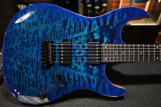 Mayones Aquila Elite S 6 - Infinite Blue Guitar #5603 - Danville Music