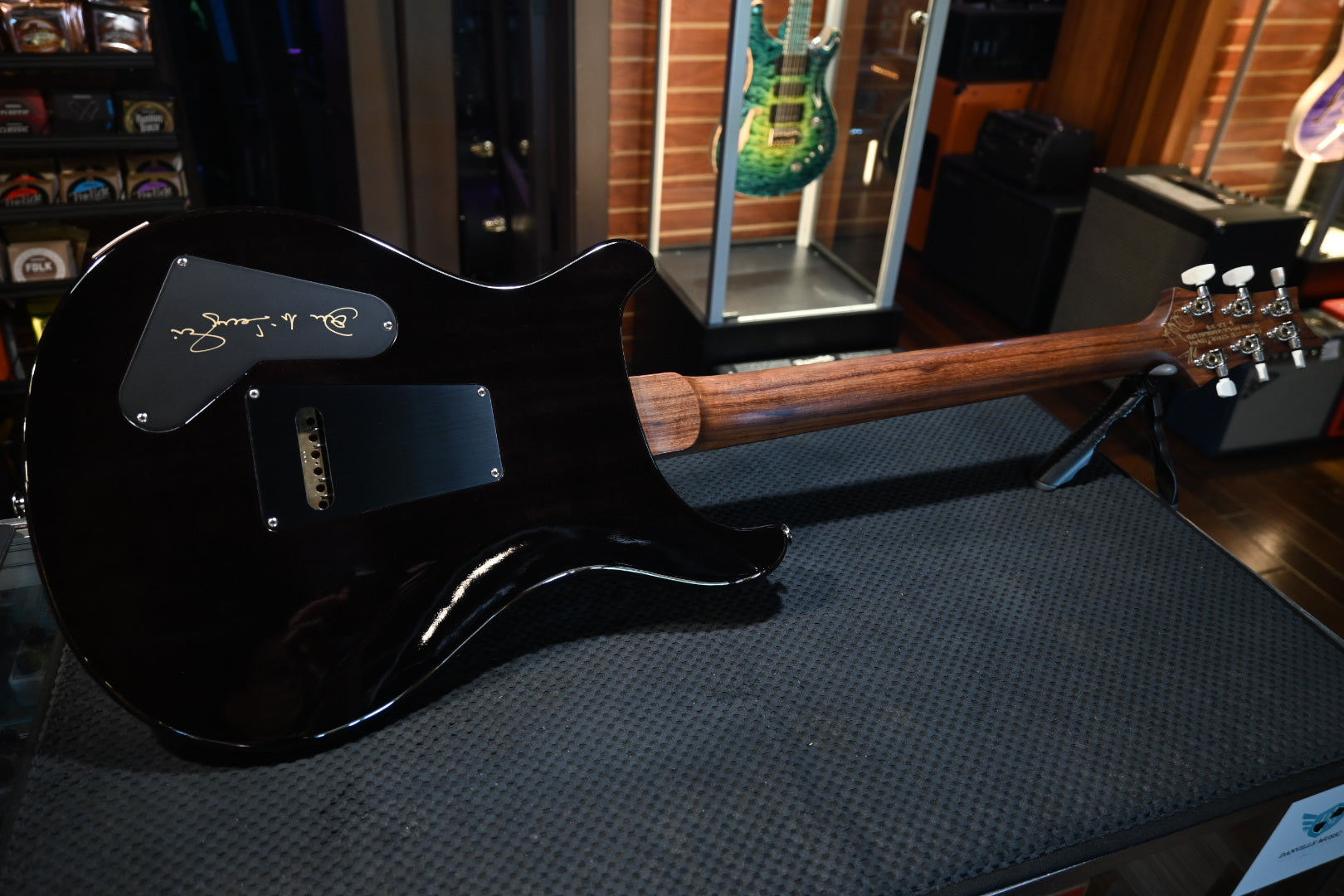 PRS Private Stock John McLaughlin Limited Edition 2023 - Charcoal Phoenix Guitar #10694 - Danville Music