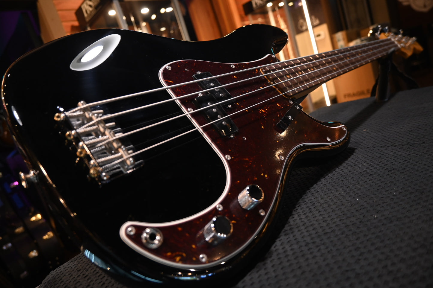 Fender American Vintage II 1960 Precision Bass - Black Guitar #1277