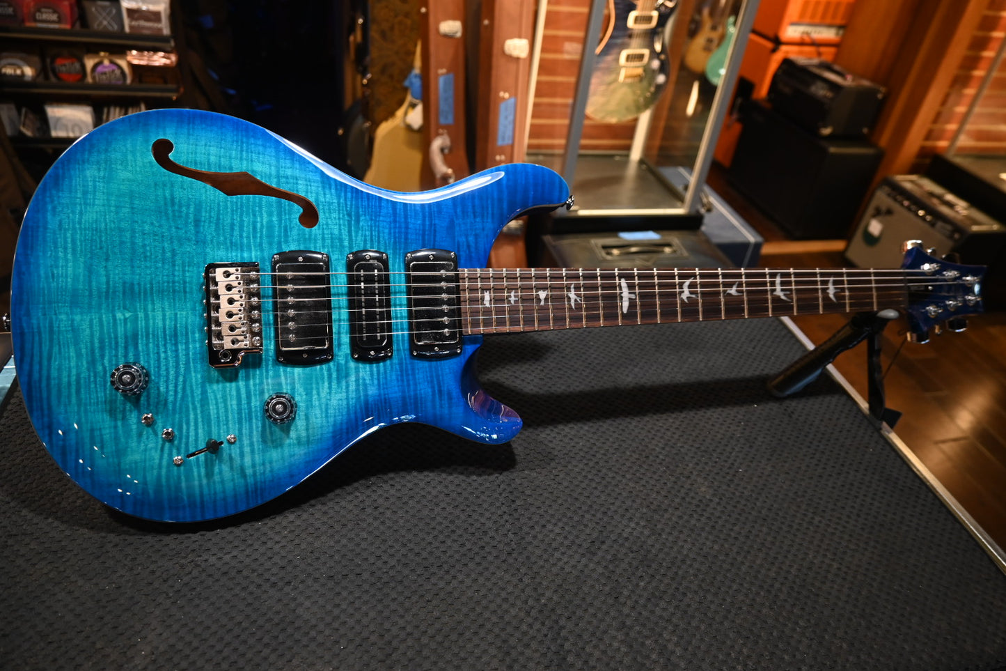 PRS SE Special Semi-Hollow - Lake Blue Guitar #0135 - Danville Music