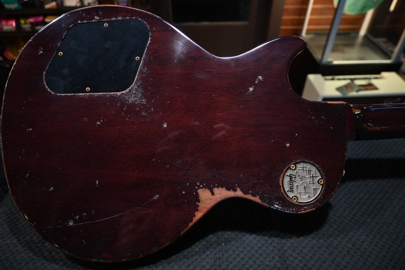 Gibson Custom Shop 1959 Les Paul Standard Reissue Purple Tiger Murphy Lab Heavy Aged - Purple Tiger Guitar #6388 - Danville Music