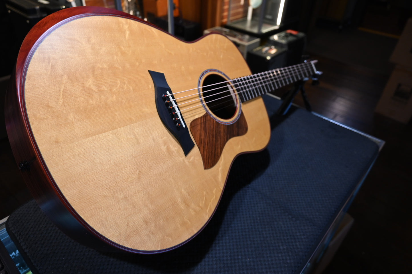 Taylor Custom GO Grand Orchestra Bearclaw Spruce/Indian Rosewood Catch #22 - Aged Toner Guitar #6094