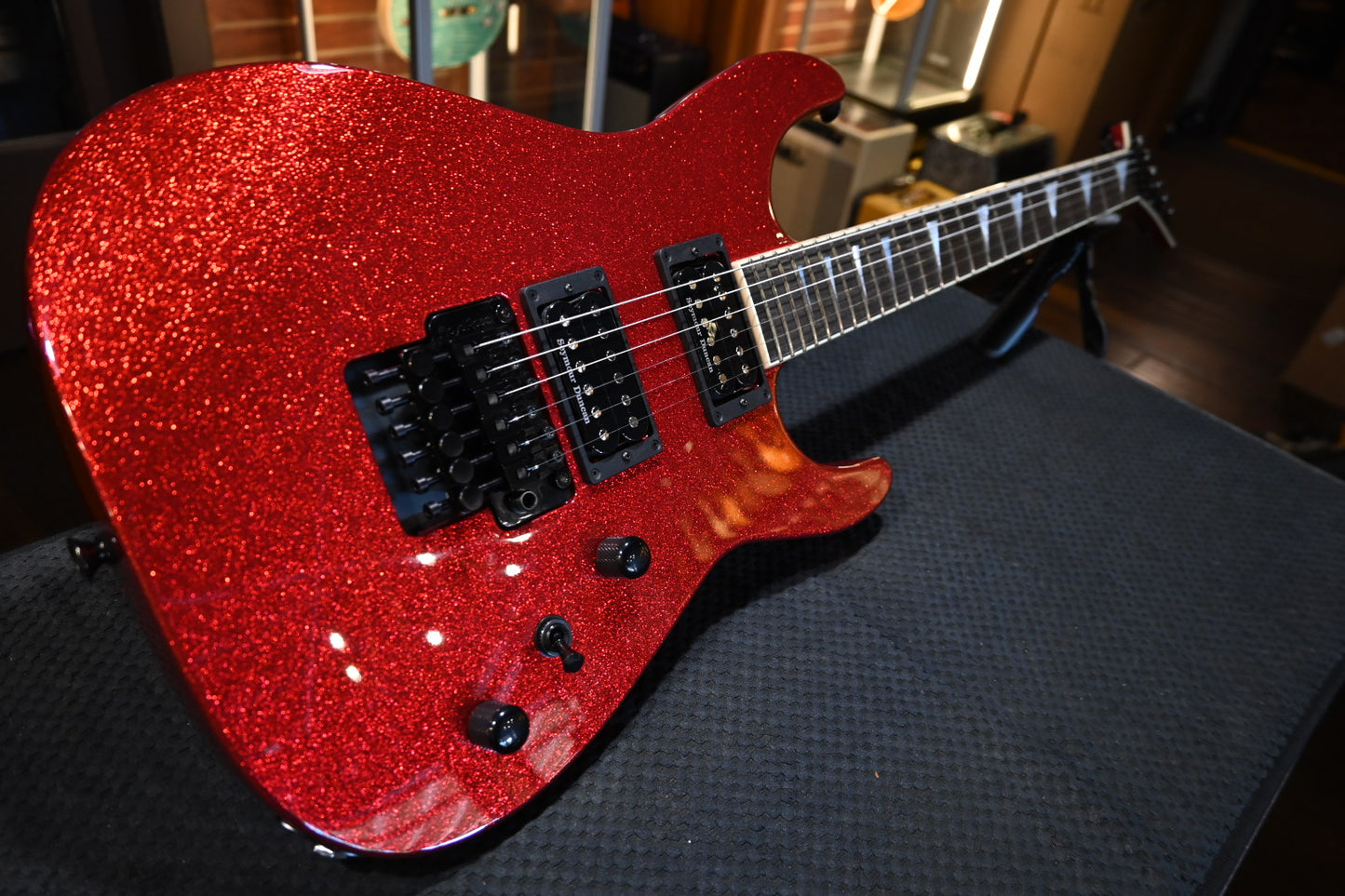 Jackson Custom Shop SLV 2H FR 2024 - Red Sparkle Guitar #1007