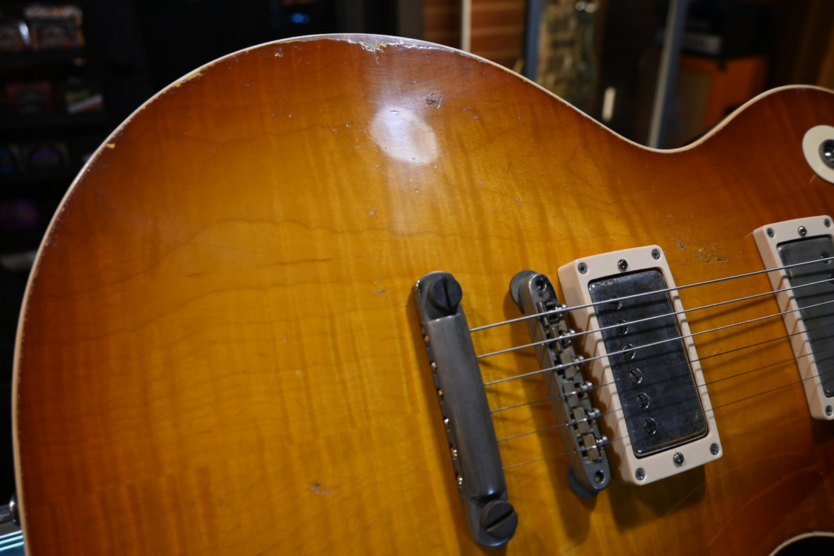 Gibson Custom Shop 1959 Les Paul Standard Reissue Murphy Lab Heavy Aged - Molten Amber Burst Guitar #1754